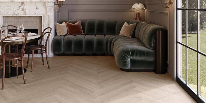 Divine Oak Herringbone