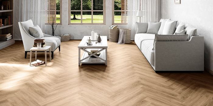 Divine Oak Herringbone