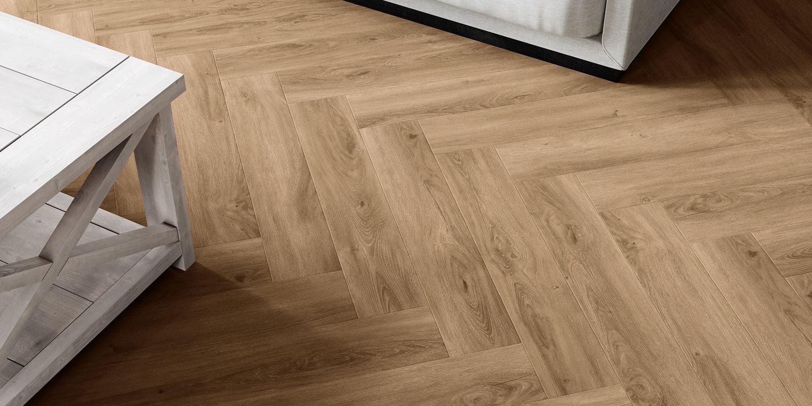 Invictus® Flooring - Divine Oak Herringbone - Cookie - Living_02