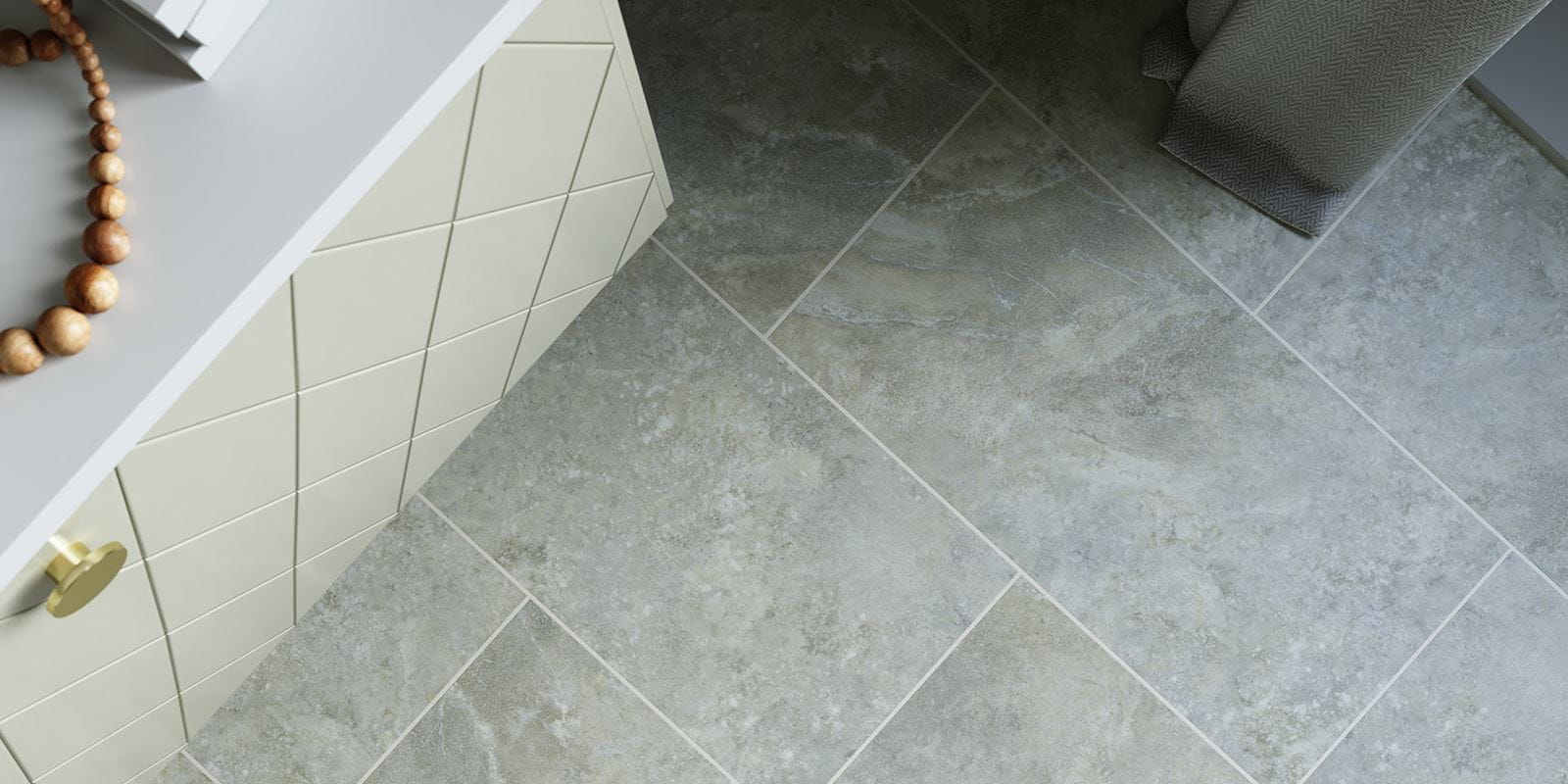 Invictus® luxe vinylvloeren - York Stone - Powder - Wetroom_02